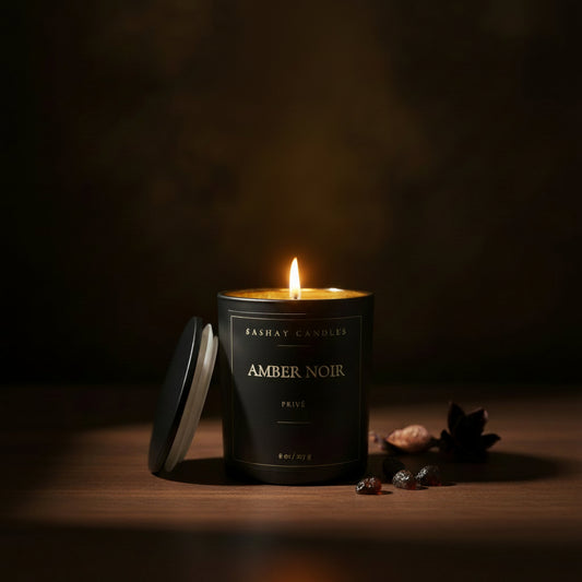 Amber Noir Soy Candle