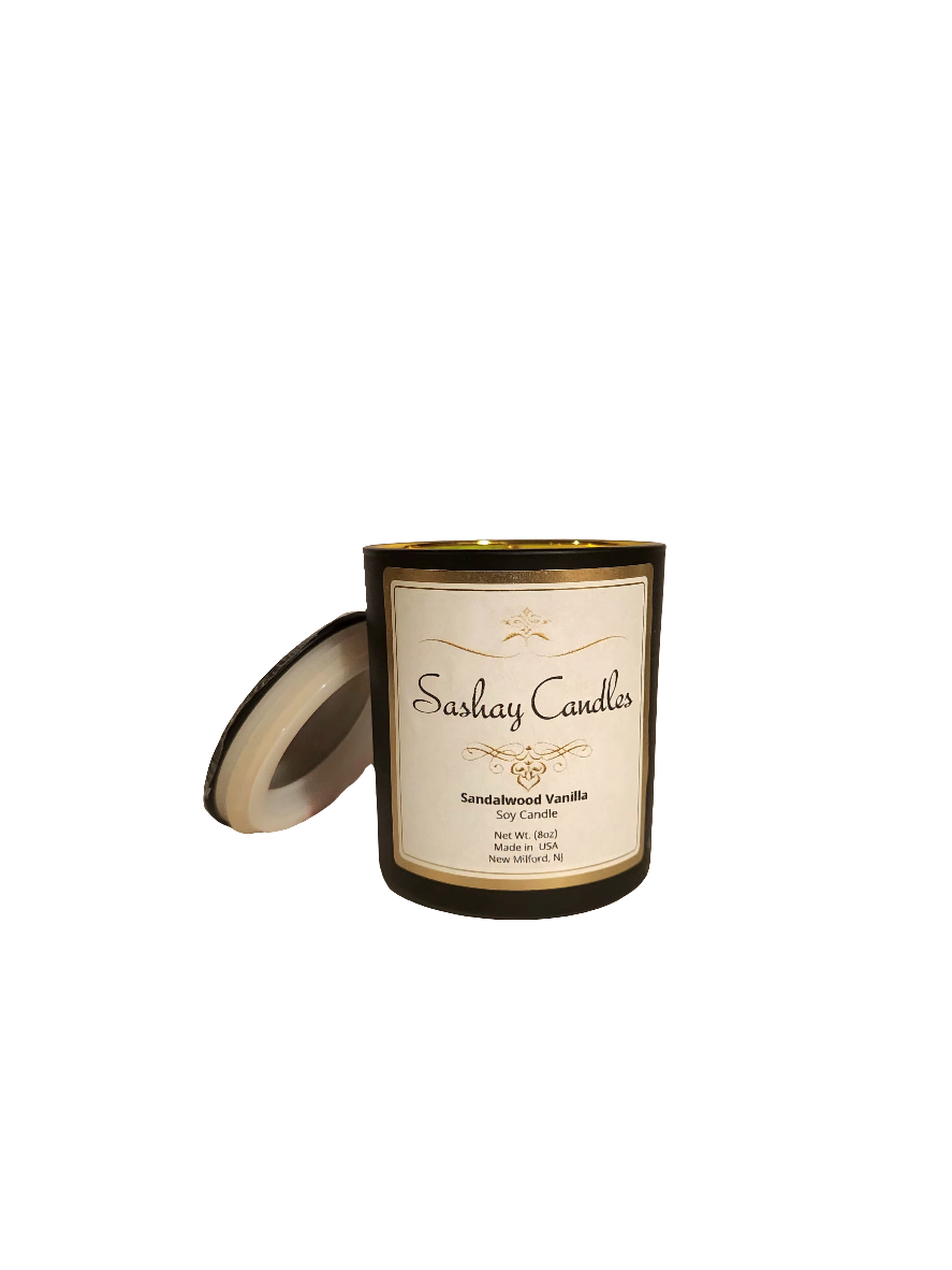 Sandalwood Vanilla Sented Soy Candle