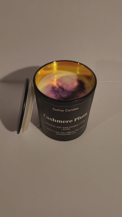 Cashmere Plum Soy Candle