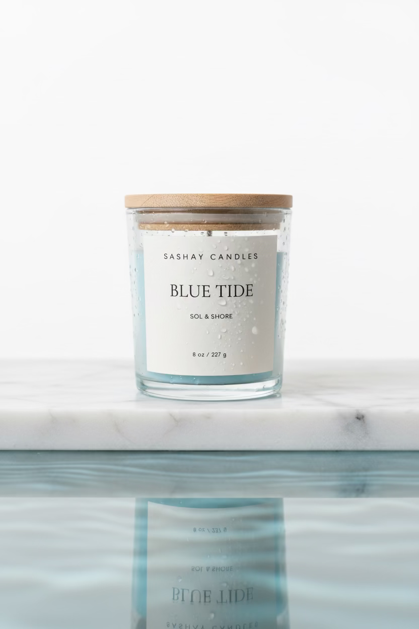 Blue Tide Soy Candle