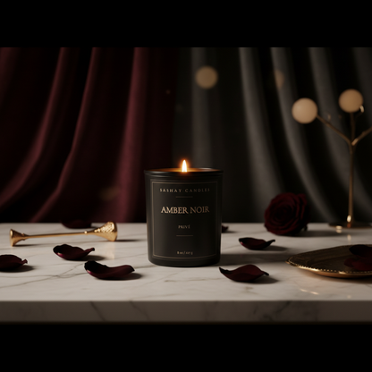 Amber Noir Soy Candle