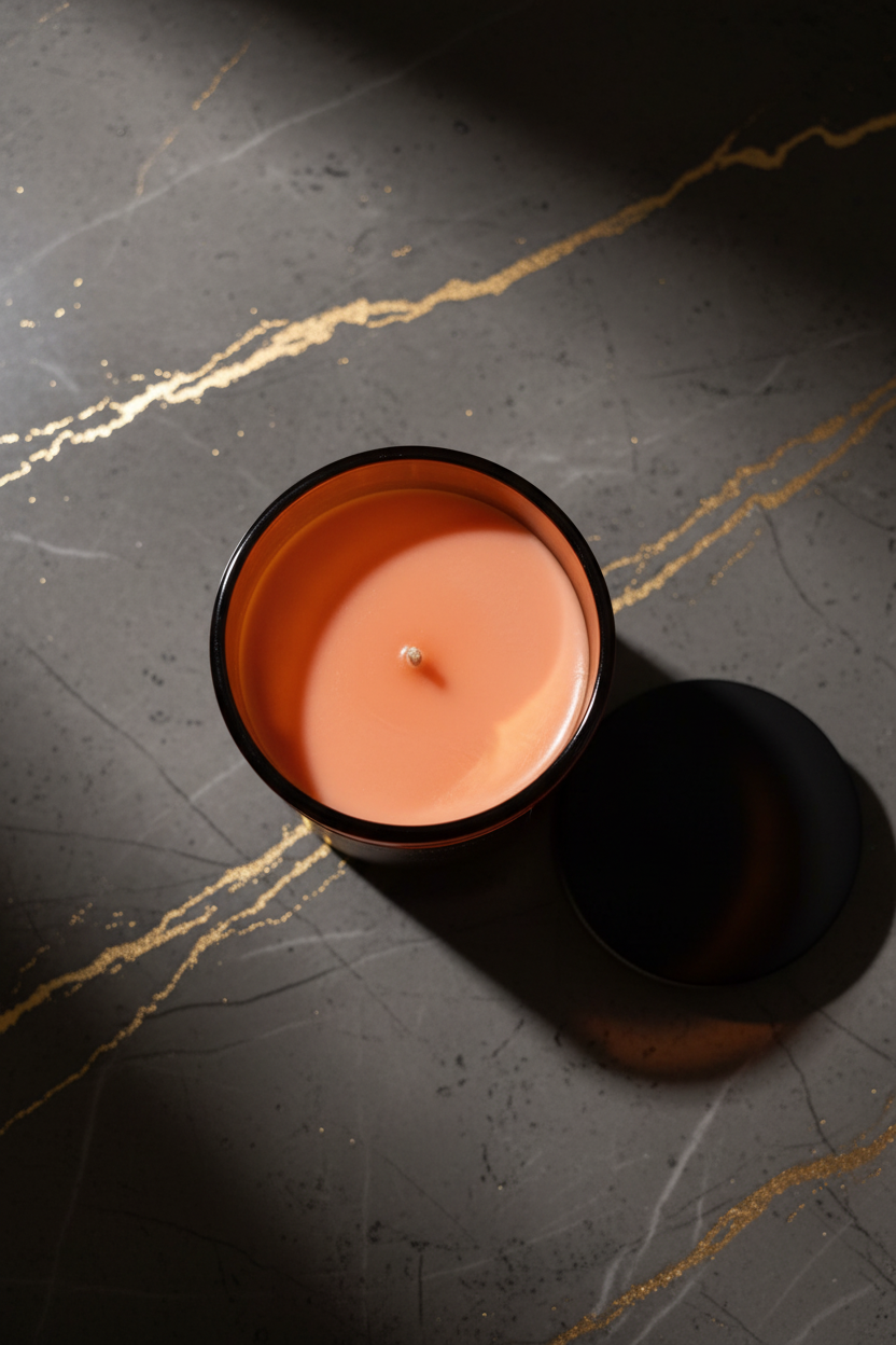 Cashmere Musk Scented Soy Candle
