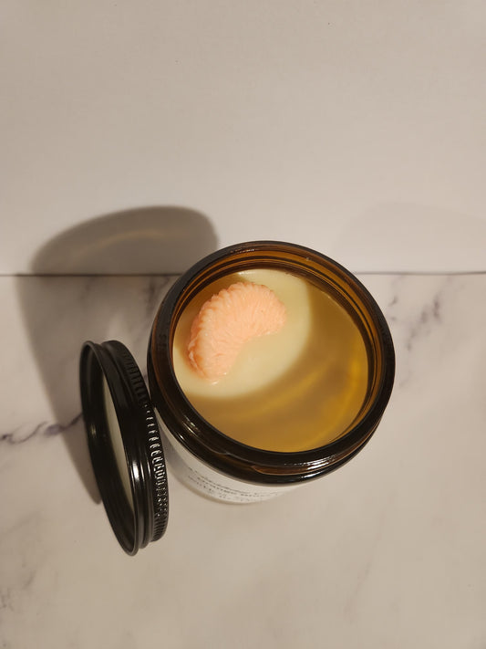 Orange Blossom Scented Soy Candle - Wickless✨️