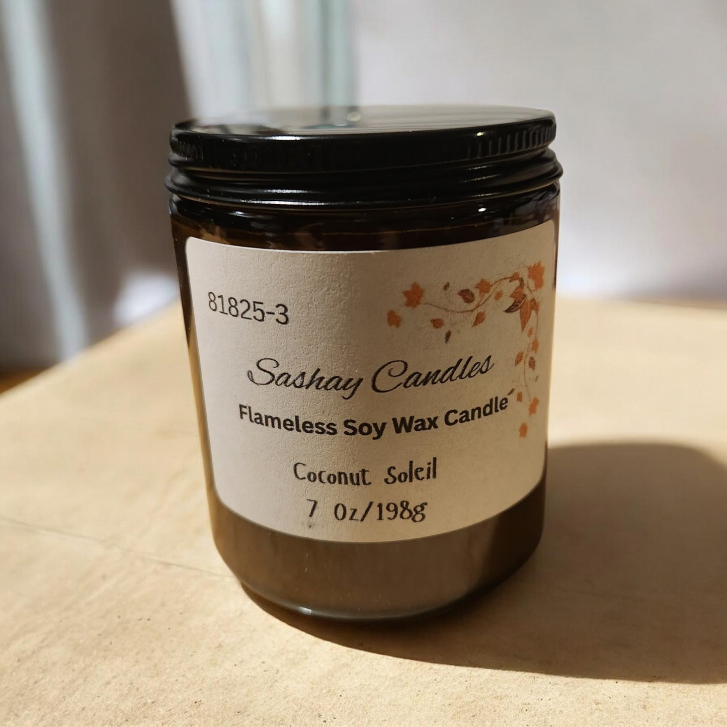 Coconut Soleil Scented Soy Candle - Wickless