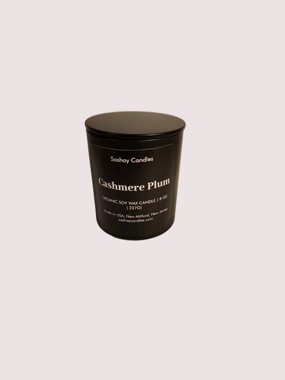 Cashmere Plum Soy Candle