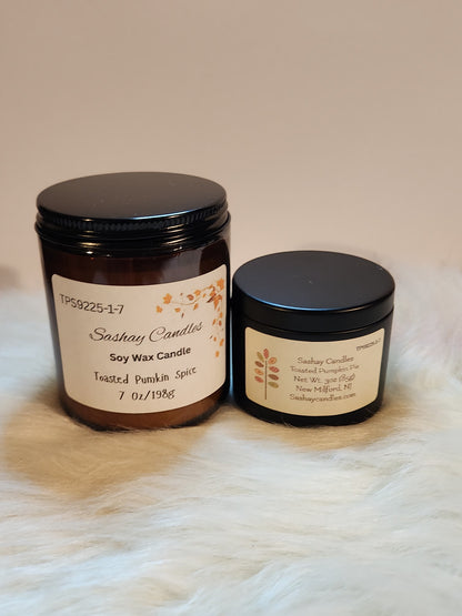 Toasted Pumpkin Spice Soy Candle