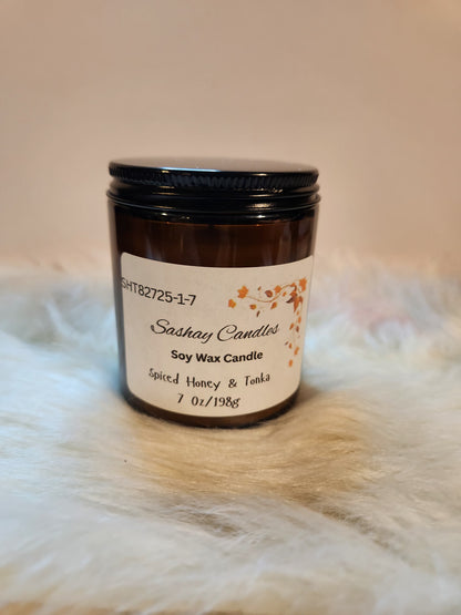 Spiced Honey and Tonka Soy Candle