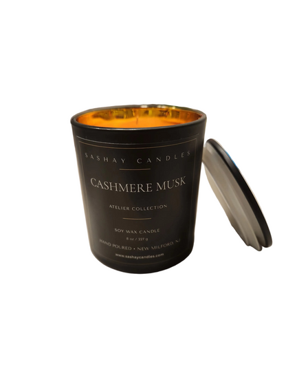 Cashmere Musk Scented Soy Candle