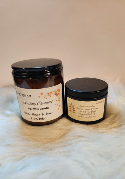 Spiced Honey and Tonka Soy Candle