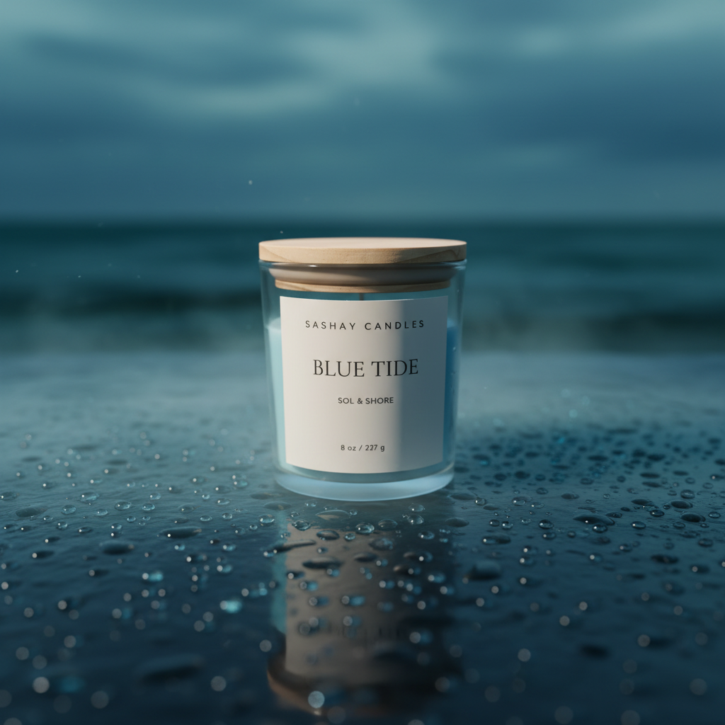 Blue Tide Soy Candle