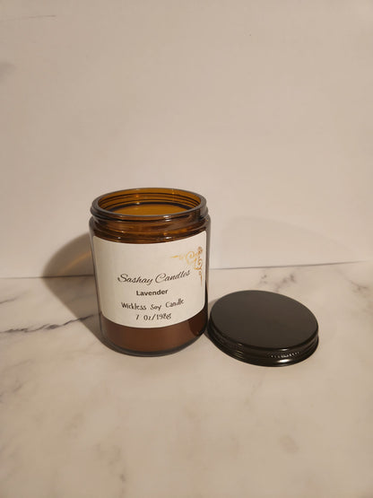 Lavender Scented Soy Candle - Wickless✨️