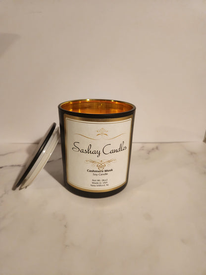 Cashmere Musk Scented Soy Candle