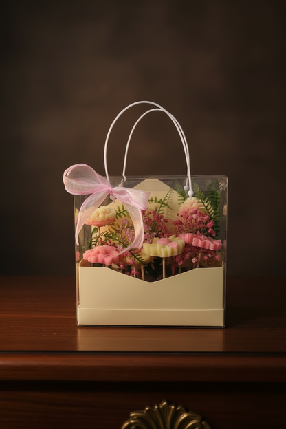 Cashmere Petal Scented Soy Wax Melt Arrangements