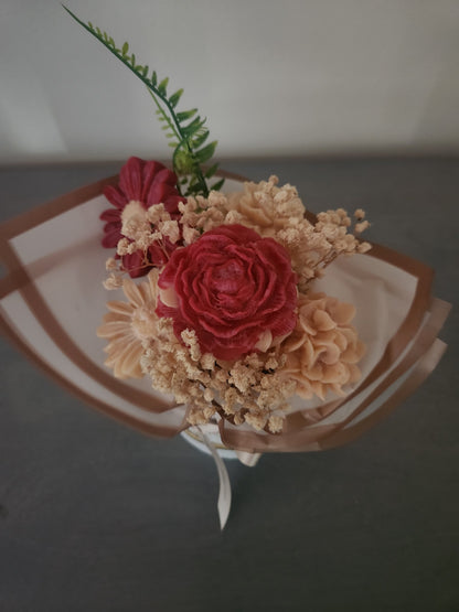 Scarlet Desire Scented Soy Wax Melt Arrangements